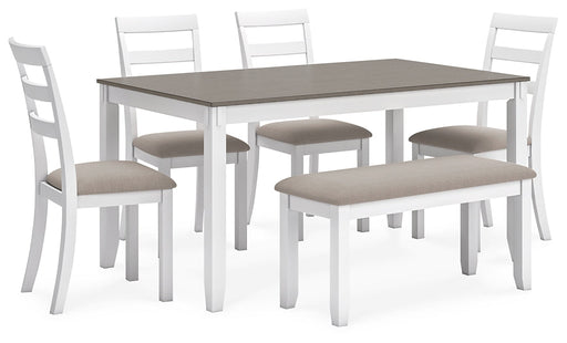 Stonehollow RECT DRM Table Set (6/CN) Huntsville Furniture Outlet