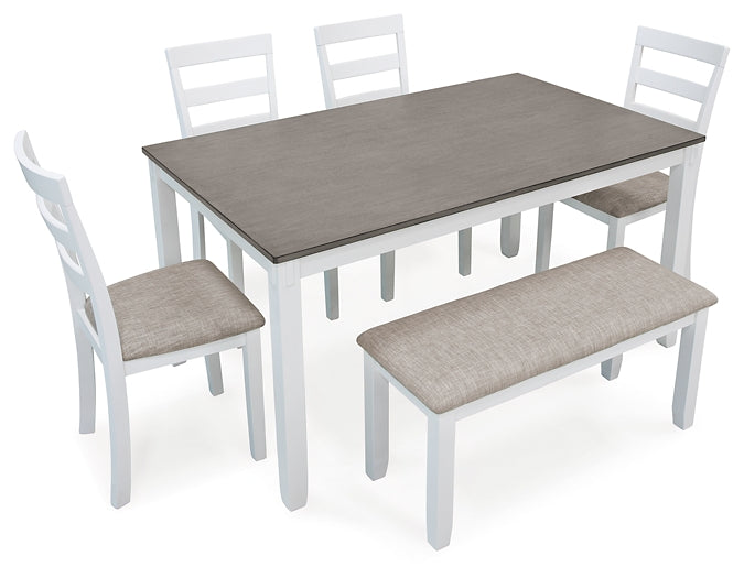 Stonehollow RECT DRM Table Set (6/CN) Huntsville Furniture Outlet
