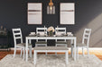 Stonehollow RECT DRM Table Set (6/CN) Huntsville Furniture Outlet
