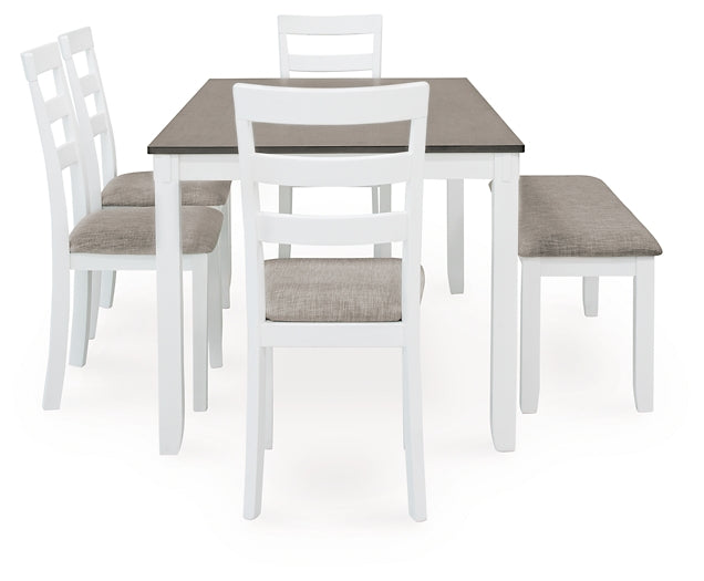 Stonehollow RECT DRM Table Set (6/CN) Huntsville Furniture Outlet