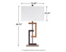 Syler Poly Table Lamp (2/CN) Huntsville Furniture Outlet