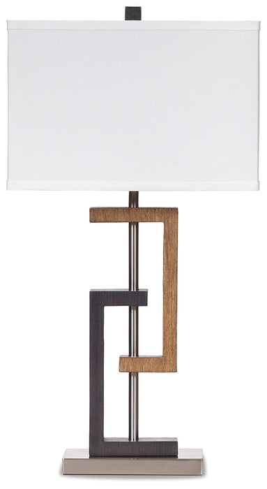 Syler Poly Table Lamp (2/CN) Huntsville Furniture Outlet