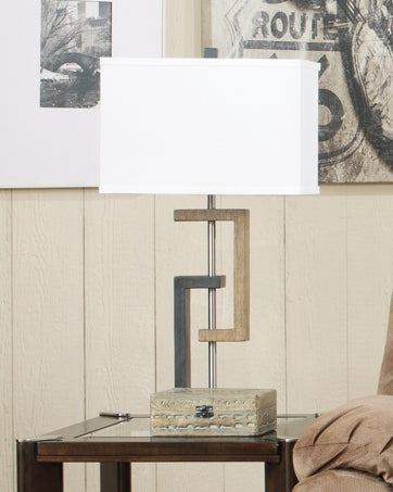 Syler Poly Table Lamp (2/CN) Huntsville Furniture Outlet