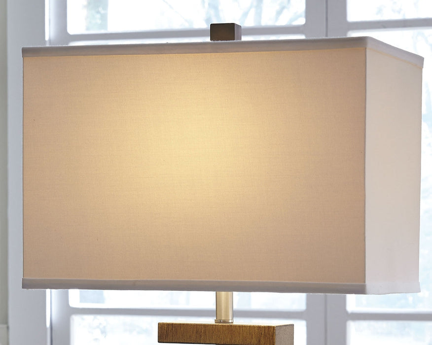 Syler Poly Table Lamp (2/CN) Huntsville Furniture Outlet