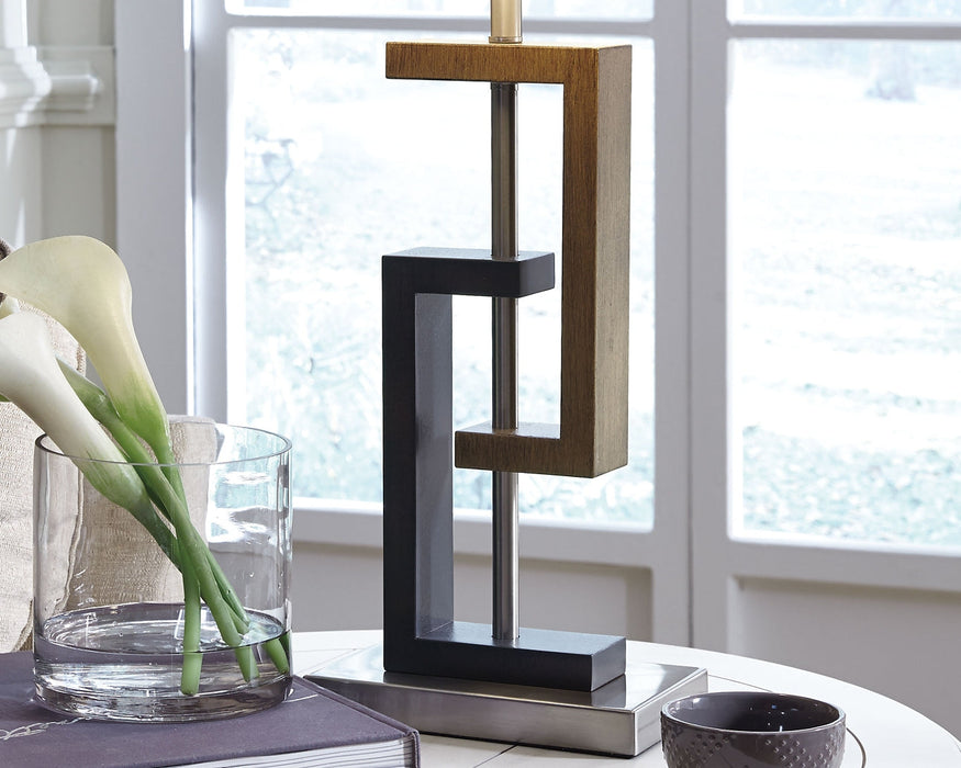 Syler Poly Table Lamp (2/CN) Huntsville Furniture Outlet