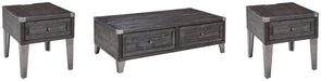 Todoe Coffee Table with 2 End Tables Huntsville Furniture Outlet