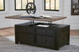 Tyler Creek Coffee Table with 1 End Table Huntsville Furniture Outlet