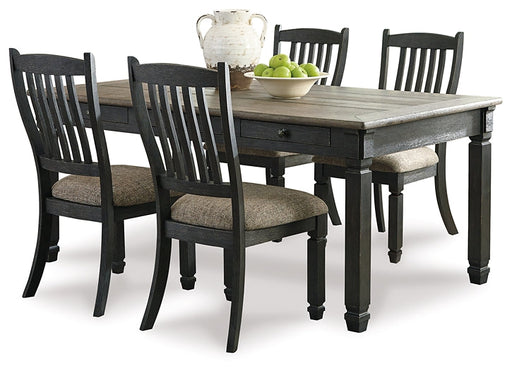 Tyler Creek Dining Table and 4 Chairs Huntsville Furniture Outlet