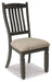 Tyler Creek Dining Table and 4 Chairs and Bench Huntsville Furniture Outlet