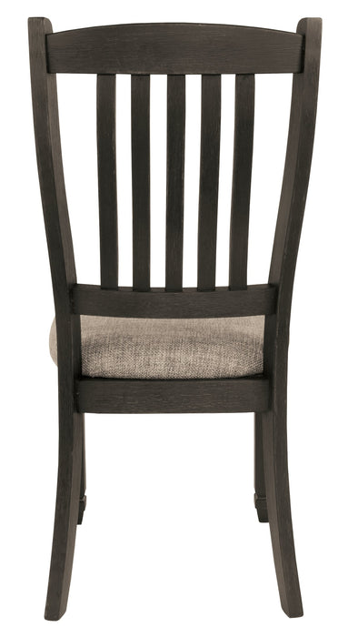 Tyler Creek Dining Table and 4 Chairs and Bench Huntsville Furniture Outlet