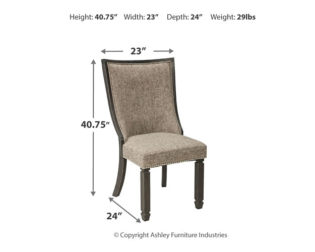 Tyler Creek Dining Table and 6 Chairs Huntsville Furniture Outlet