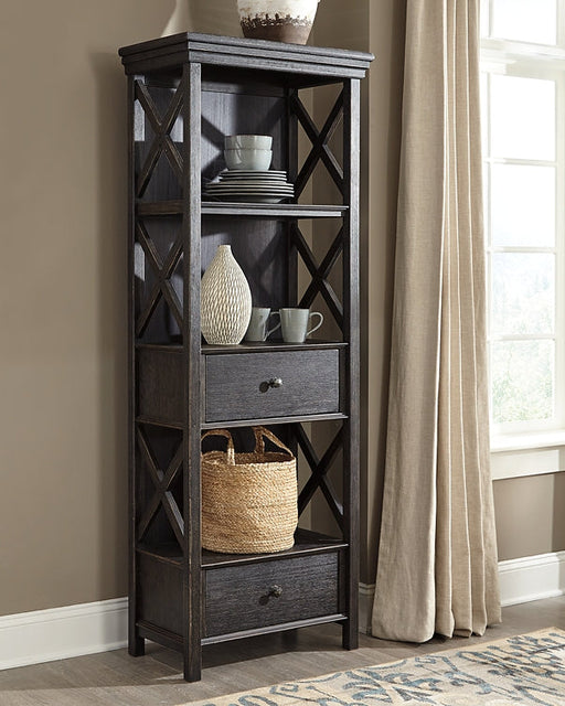 Tyler Creek Display Cabinet Huntsville Furniture Outlet