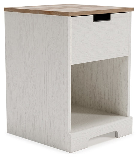 Vaibryn One Drawer Night Stand Huntsville Furniture Outlet