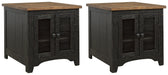Valebeck 2 End Tables Huntsville Furniture Outlet