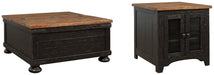 Valebeck Coffee Table with 1 End Table Huntsville Furniture Outlet