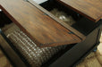 Valebeck Coffee Table with 2 End Tables Huntsville Furniture Outlet