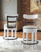 Valebeck Counter Height Dining Table and 2 Barstools Huntsville Furniture Outlet
