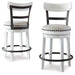 Valebeck Counter Height Dining Table and 2 Barstools Huntsville Furniture Outlet