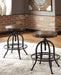Valebeck Counter Height Dining Table and 4 Barstools Huntsville Furniture Outlet