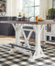 Valebeck Counter Height Dining Table and 4 Barstools Huntsville Furniture Outlet