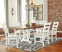 Valebeck Dining Table and 6 Chairs Huntsville Furniture Outlet